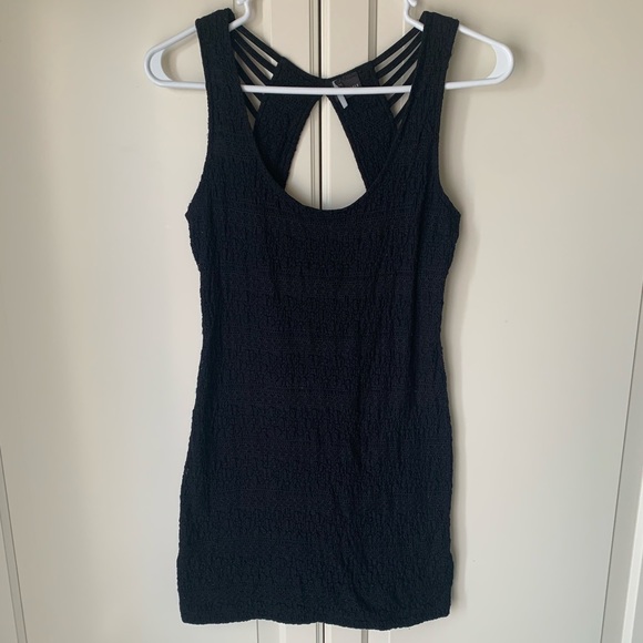 Sparkle and Fade Black Minidress (Medium) - Picture 2 of 2